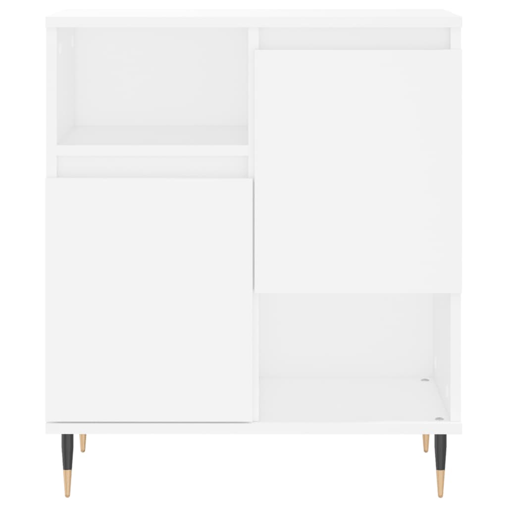 Dressoirs 3 st bewerkt hout wit is nu te koop bij PeponiXL, paradijselijk wonen!