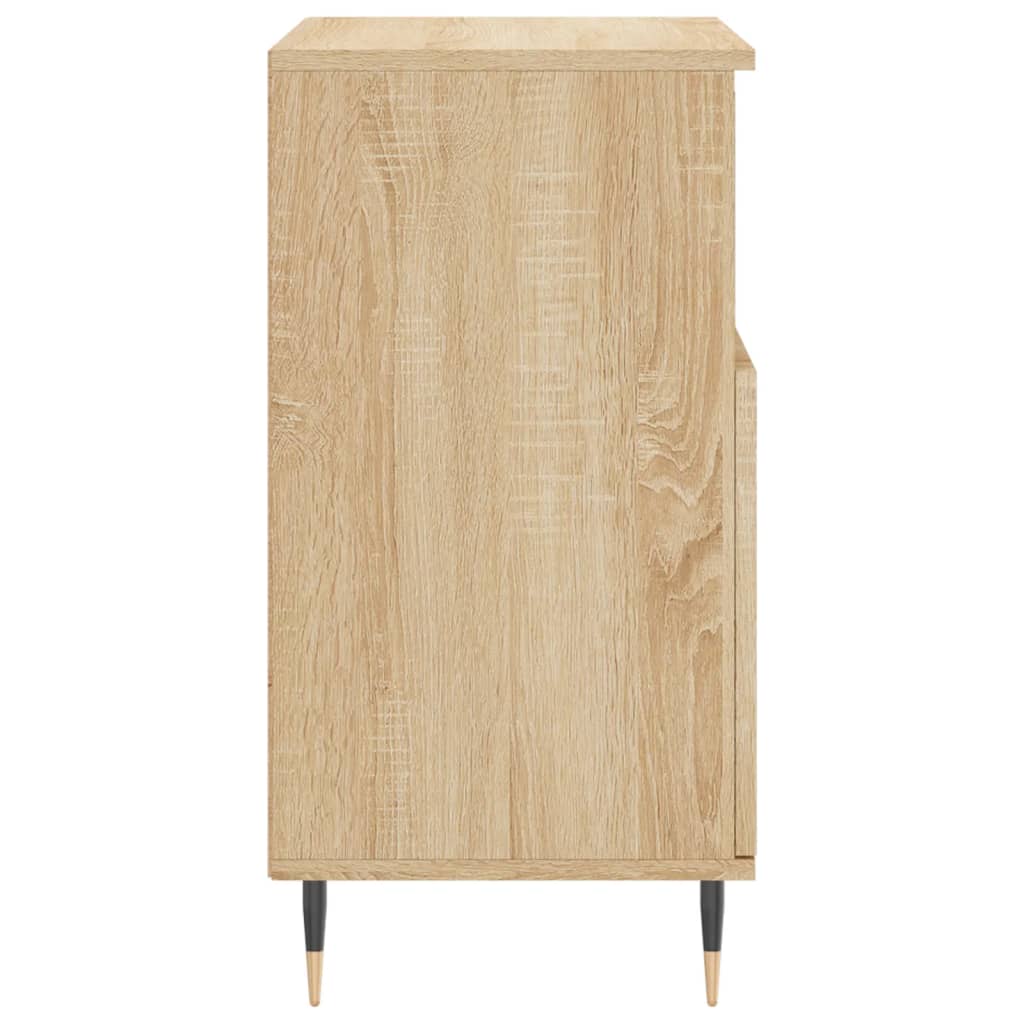 Dressoirs 3 st bewerkt hout sonoma eiken is nu te koop bij PeponiXL, paradijselijk wonen!