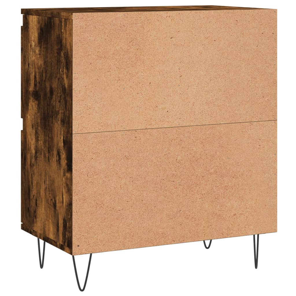 Dressoirs 3 st bewerkt hout gerookt eikenkleurig is nu te koop bij PeponiXL, paradijselijk wonen!