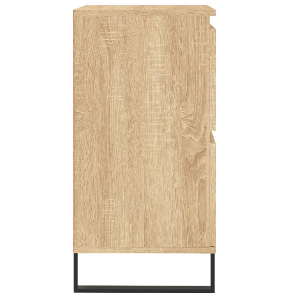 Dressoirs 3 st bewerkt hout sonoma eiken is nu te koop bij PeponiXL, paradijselijk wonen!