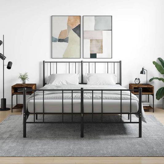 Nachtkastjes 2 st 40x41x50 cm bewerkt hout gerookt eikenkleurig is nu te koop bij PeponiXL, paradijselijk wonen!