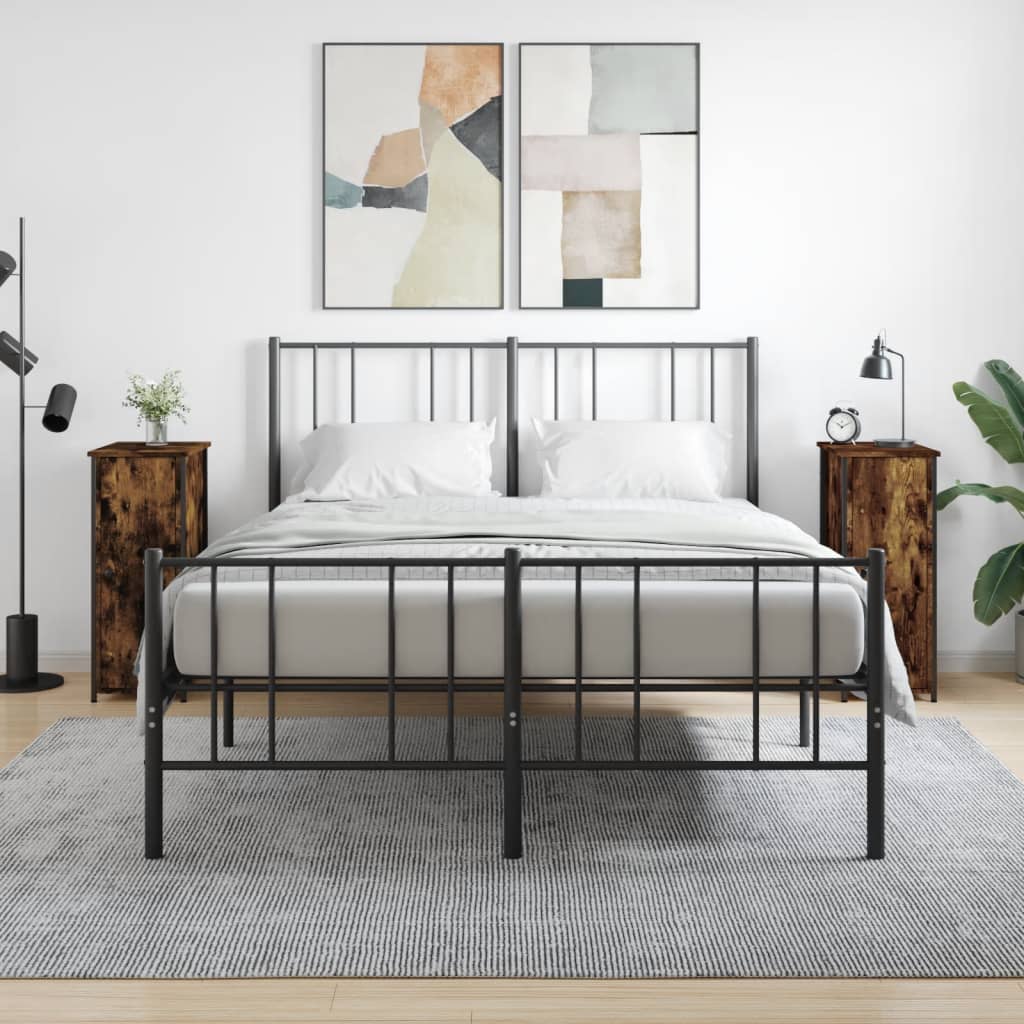 Nachtkastjes 2 st 32x42x80 cm bewerkt hout gerookt eikenkleurig is nu te koop bij PeponiXL, paradijselijk wonen!