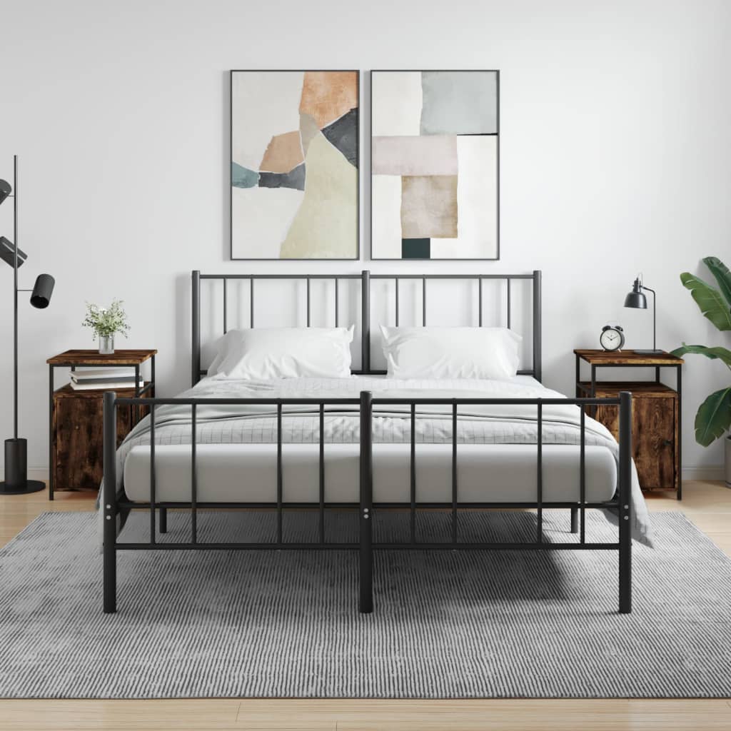 Nachtkastjes 2 st 40x42x60 cm bewerkt hout gerookt eikenkleurig is nu te koop bij PeponiXL, paradijselijk wonen!