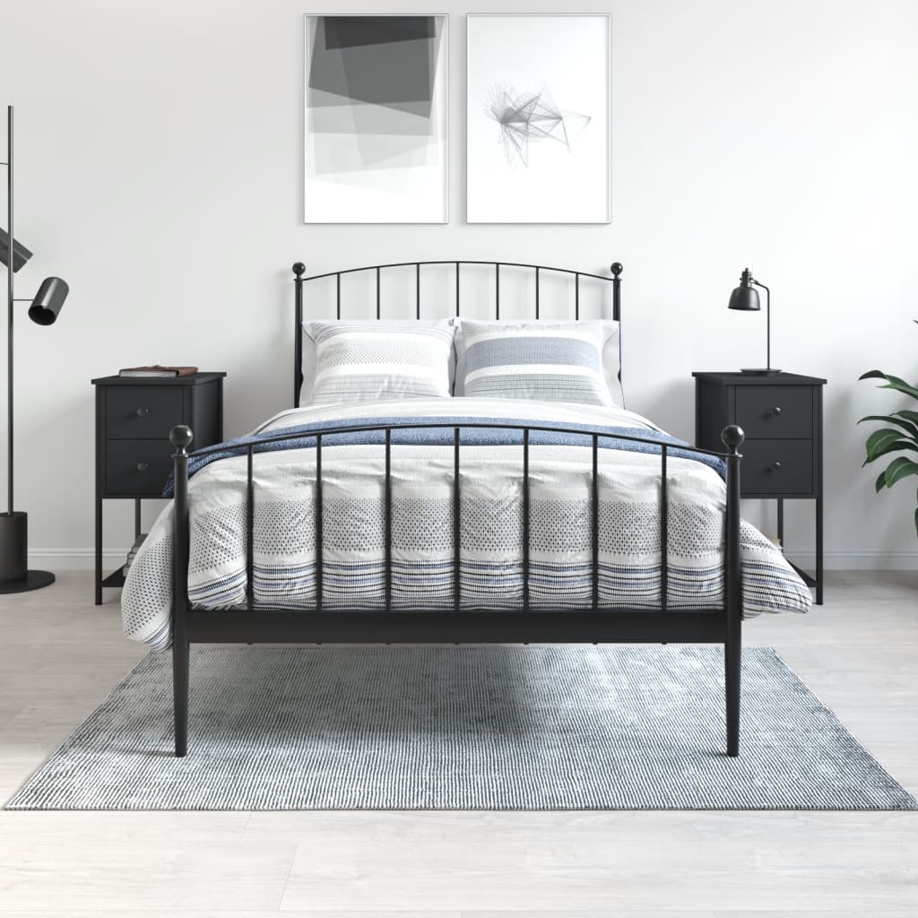 Nachtkastjes 2 st 32x42x70 cm bewerkt hout zwart is nu te koop bij PeponiXL, paradijselijk wonen!