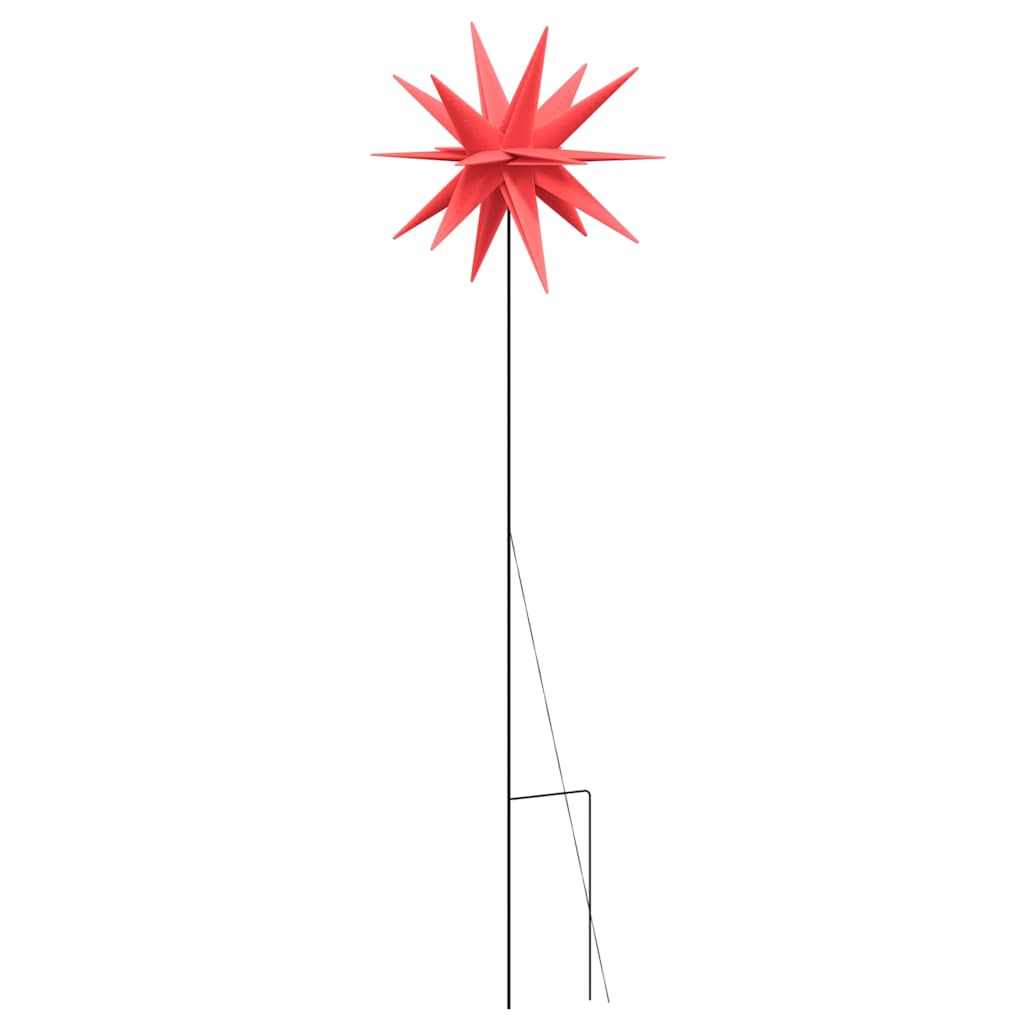 Kerstlampen met grondpin en LED's 3 st 57 cm rood is nu te koop bij PeponiXL, paradijselijk wonen!