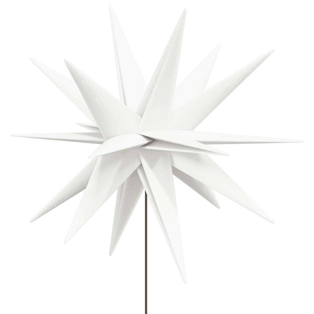 Kerstlampen met grondpin en LED's 3 st 57 cm wit is nu te koop bij PeponiXL, paradijselijk wonen!