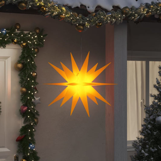 Kerstlampen met LED's 3 st inklapbaar 100 cm geel is nu te koop bij PeponiXL, paradijselijk wonen!