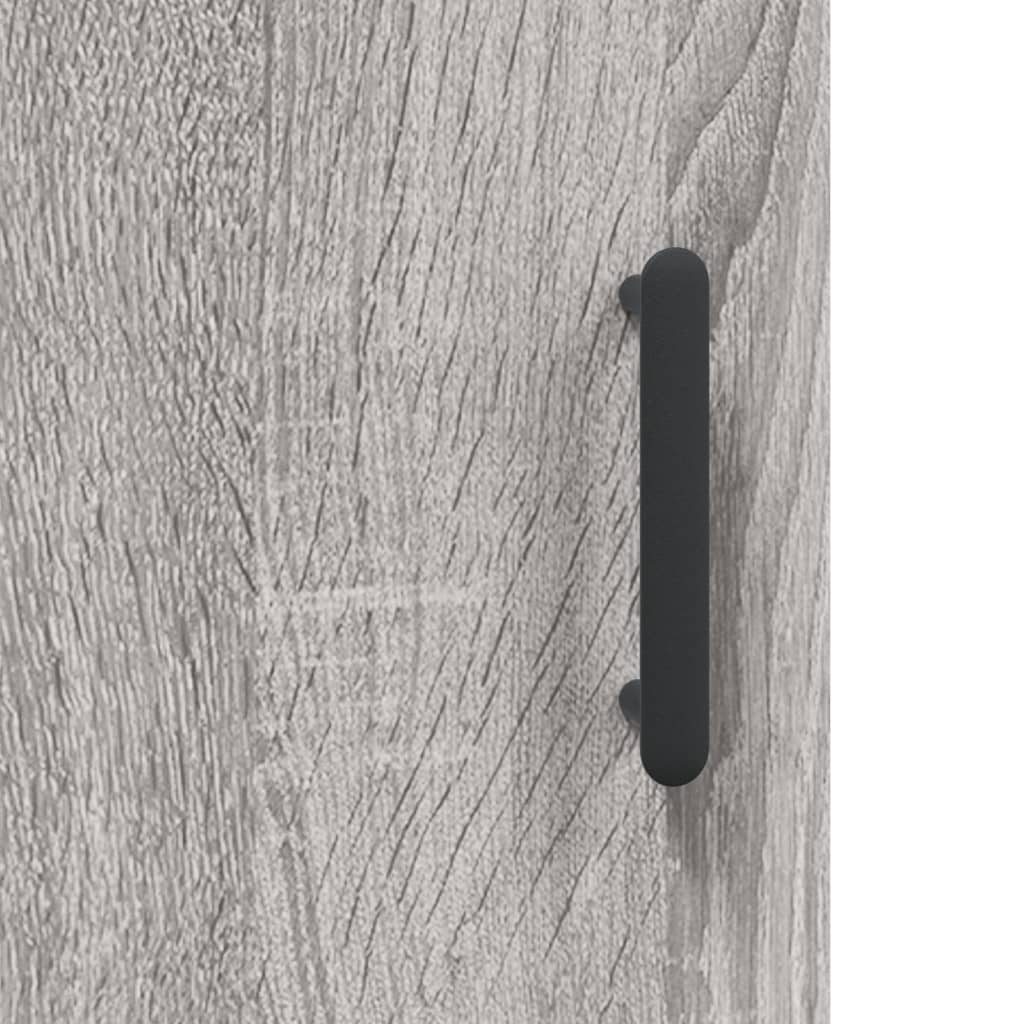 Dressoir 69,5x34x90 cm bewerkt hout grijs sonoma eikenkleurig is nu te koop bij PeponiXL, paradijselijk wonen!