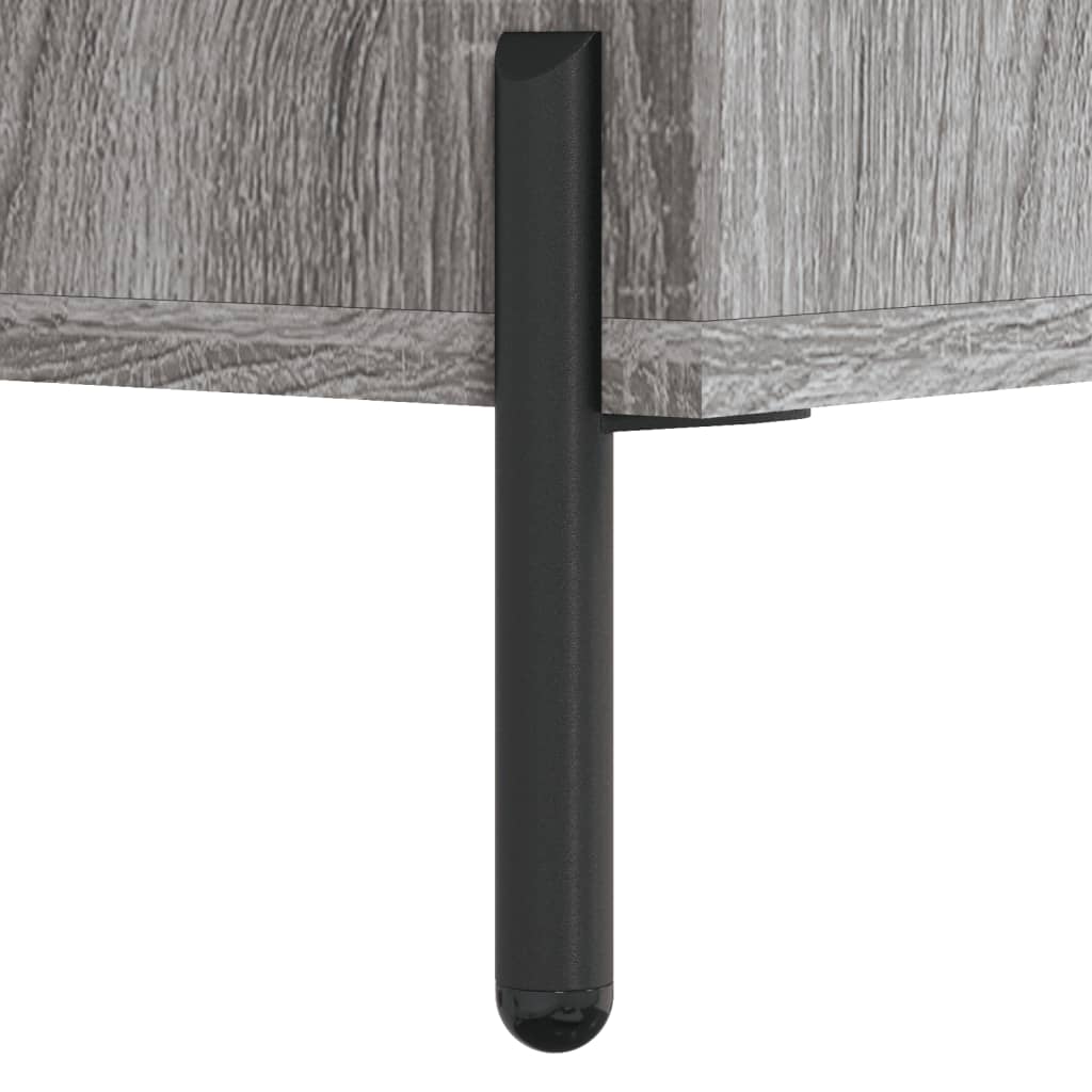 Dressoir 69,5x34x90 cm bewerkt hout grijs sonoma eikenkleurig is nu te koop bij PeponiXL, paradijselijk wonen!
