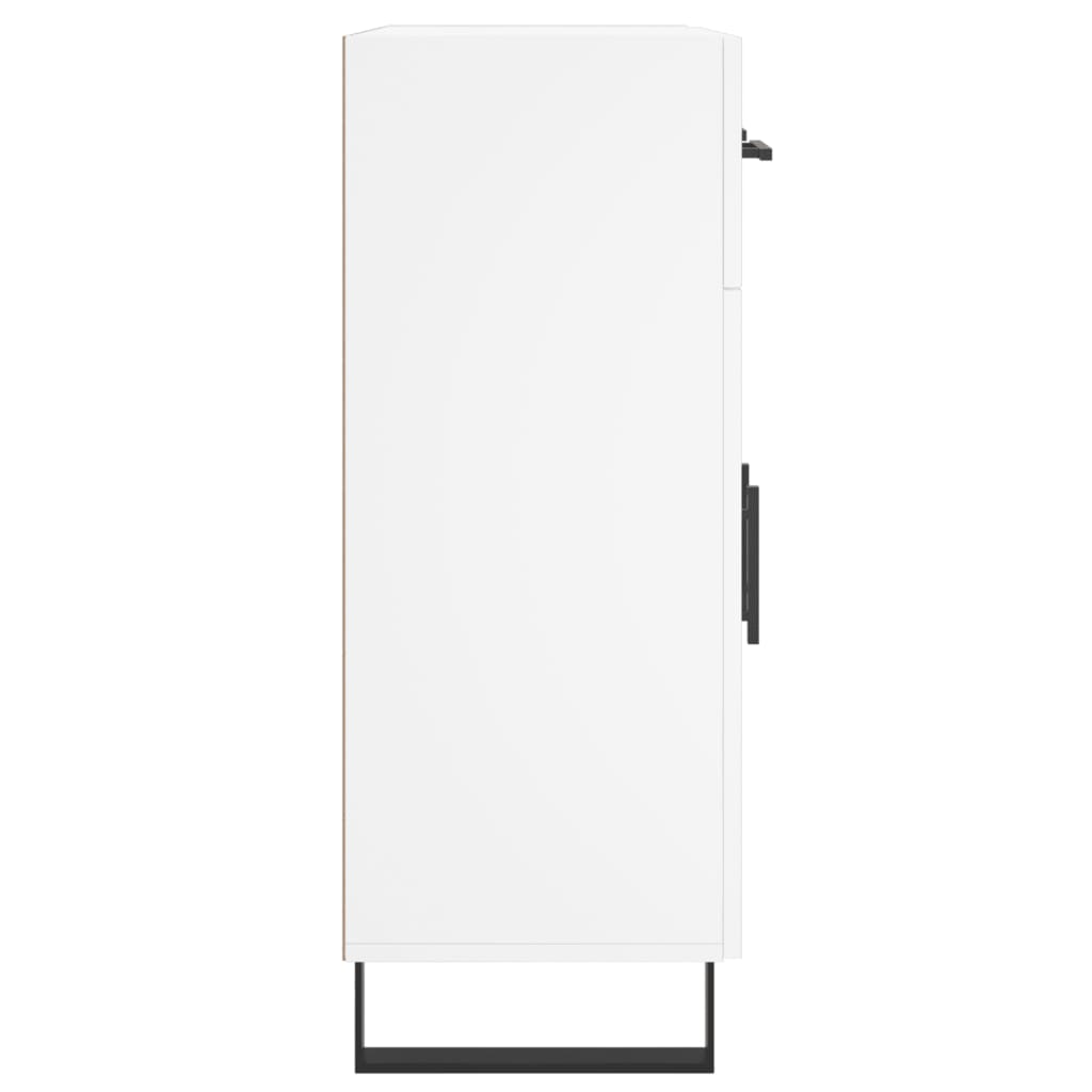 Dressoir 69,5x34x90 cm bewerkt hout wit is nu te koop bij PeponiXL, paradijselijk wonen!