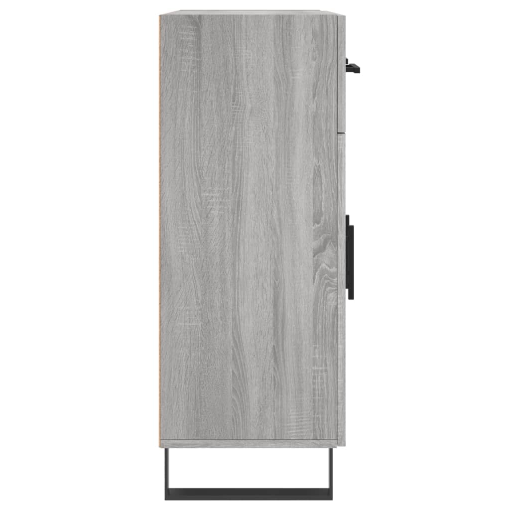 Dressoir 69,5x34x90 cm bewerkt hout grijs sonoma eikenkleurig is nu te koop bij PeponiXL, paradijselijk wonen!