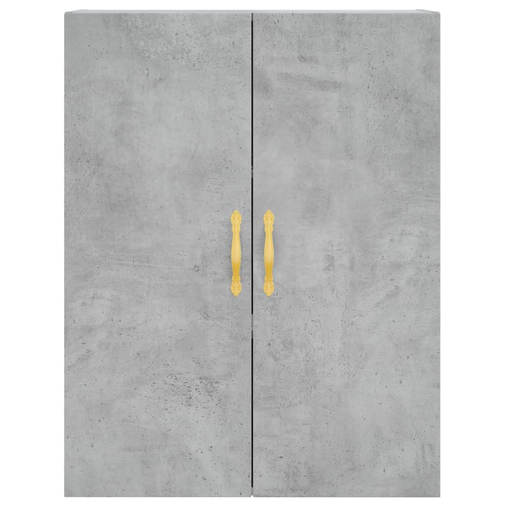 Wandkast 69,5x34x90 cm betongrijs is nu te koop bij PeponiXL, paradijselijk wonen!
