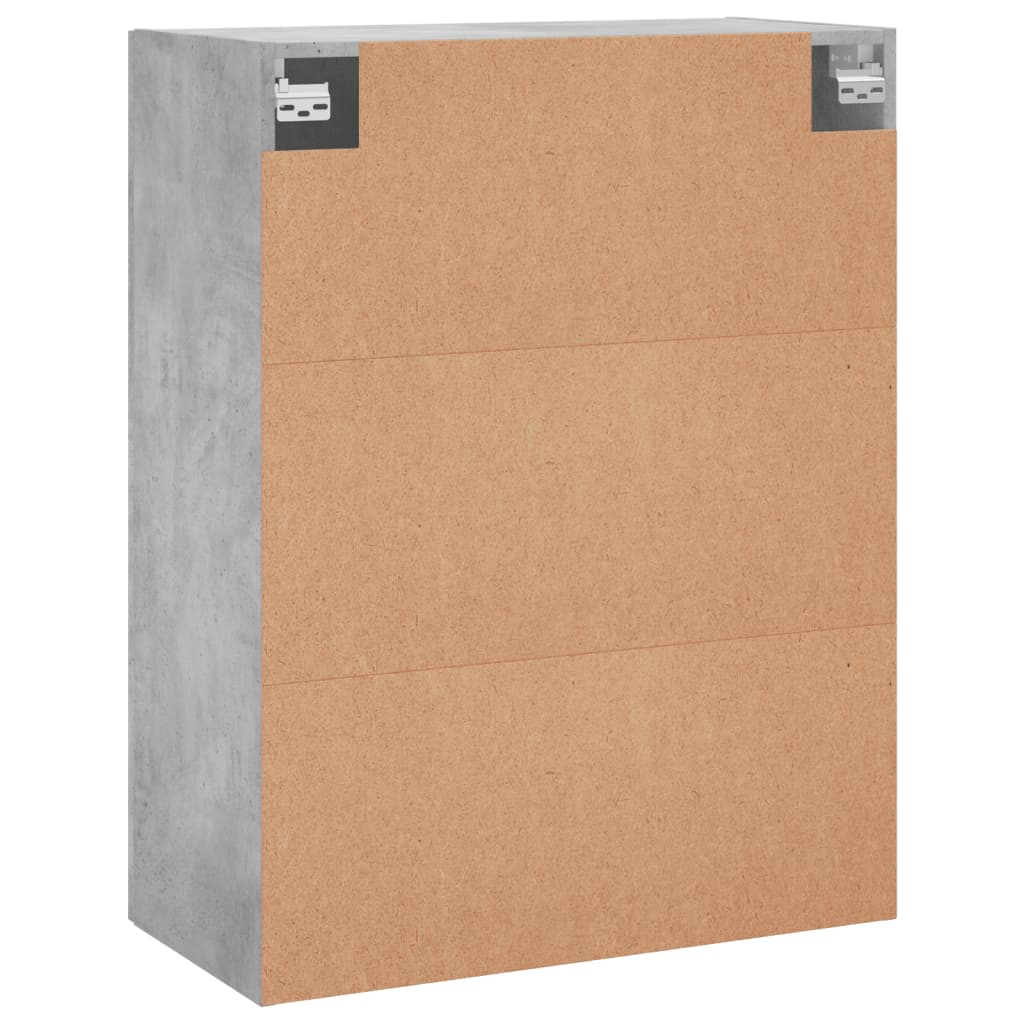 Wandkast 69,5x34x90 cm betongrijs is nu te koop bij PeponiXL, paradijselijk wonen!