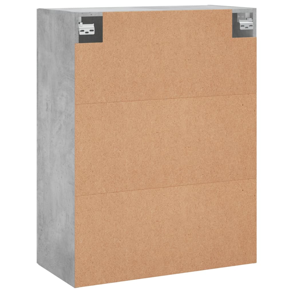 Wandkast 69,5x34x90 cm betongrijs is nu te koop bij PeponiXL, paradijselijk wonen!