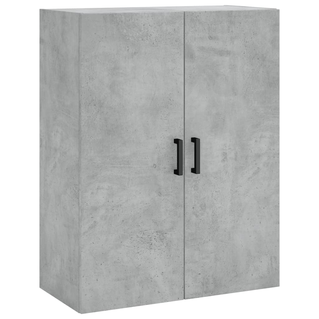 Wandkast 69,5x34x90 cm betongrijs is nu te koop bij PeponiXL, paradijselijk wonen!