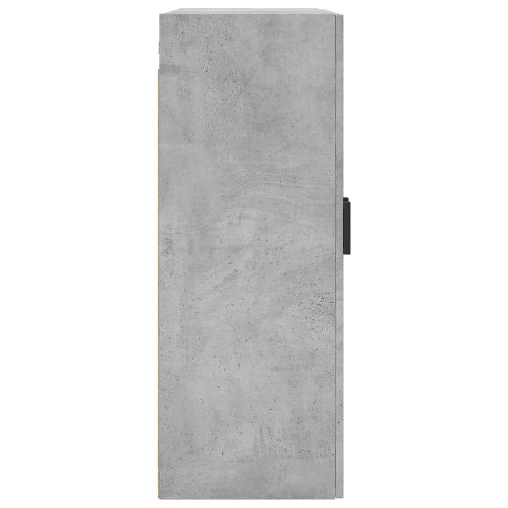 Wandkast 69,5x34x90 cm betongrijs is nu te koop bij PeponiXL, paradijselijk wonen!