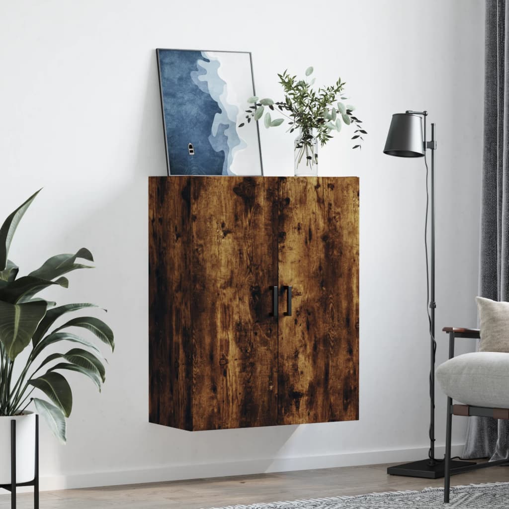 Bovenkast 69,5x34x90 cm gerookt eikenkleurig is nu te koop bij PeponiXL, paradijselijk wonen!