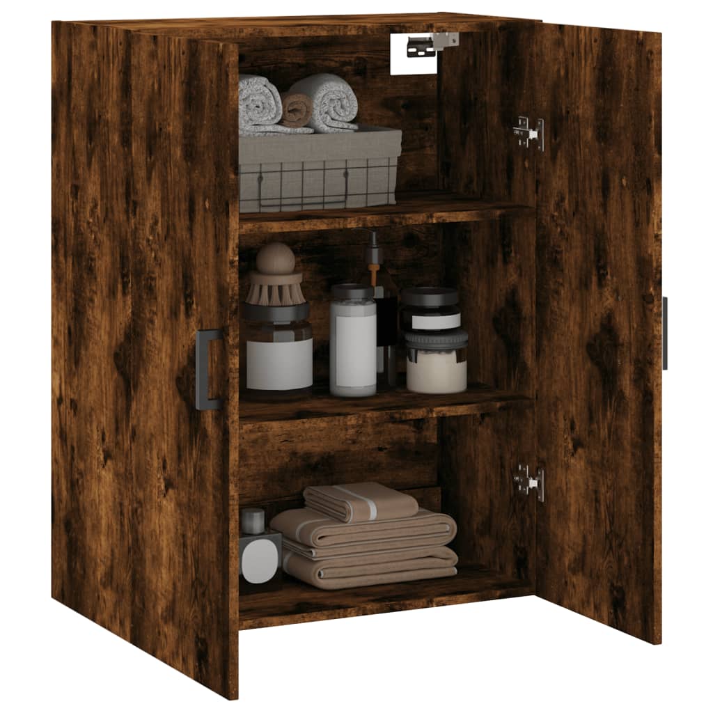 Bovenkast 69,5x34x90 cm gerookt eikenkleurig is nu te koop bij PeponiXL, paradijselijk wonen!