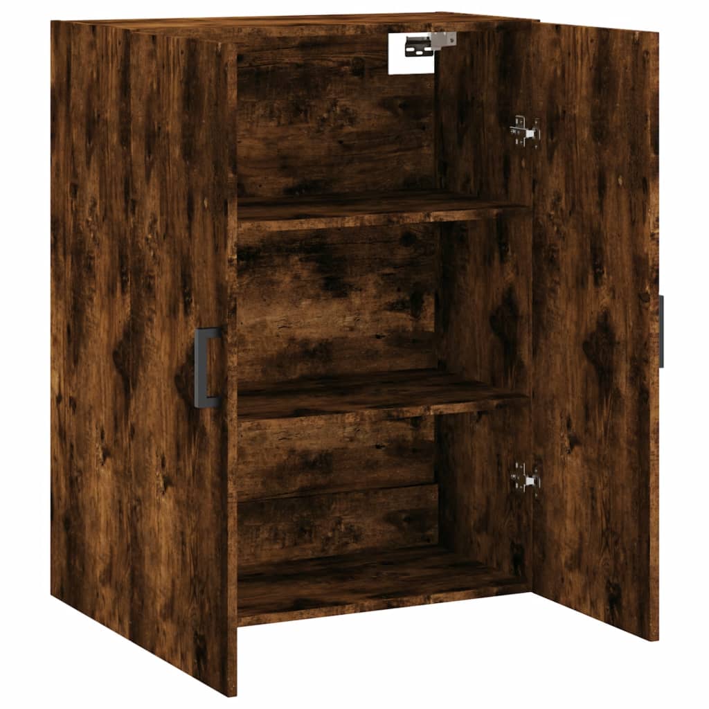 Bovenkast 69,5x34x90 cm gerookt eikenkleurig is nu te koop bij PeponiXL, paradijselijk wonen!