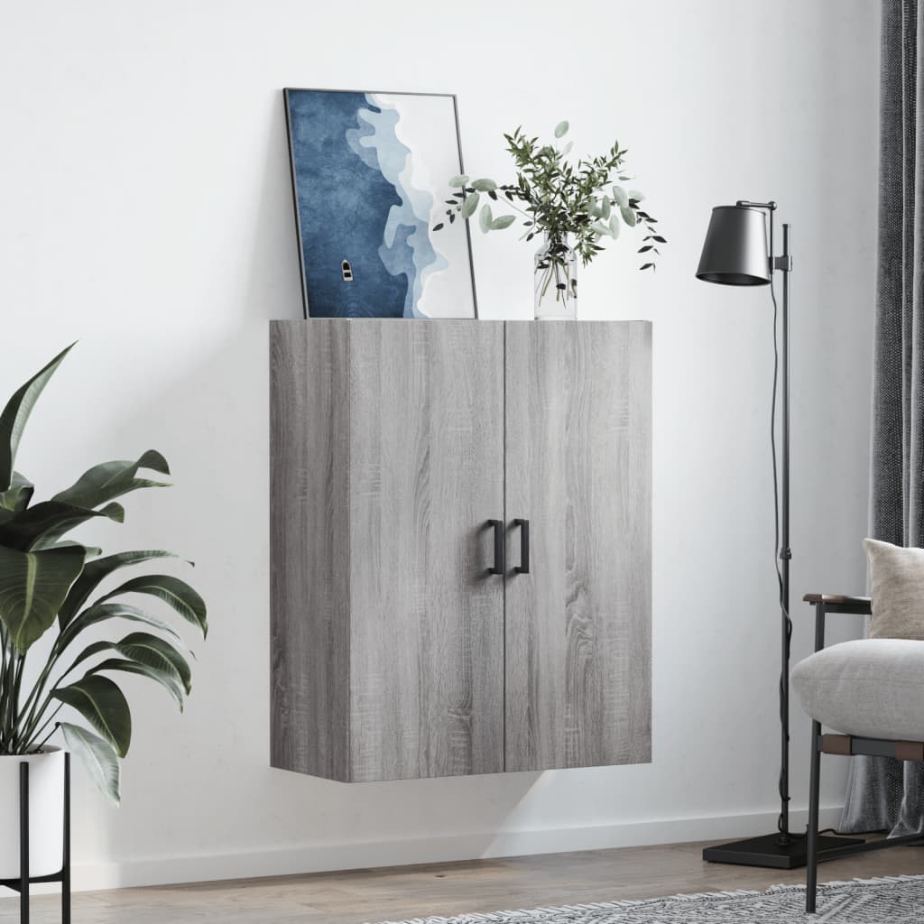 Bovenkast 69,5x34x90 cm grijs sonoma eikenkleurig is nu te koop bij PeponiXL, paradijselijk wonen!