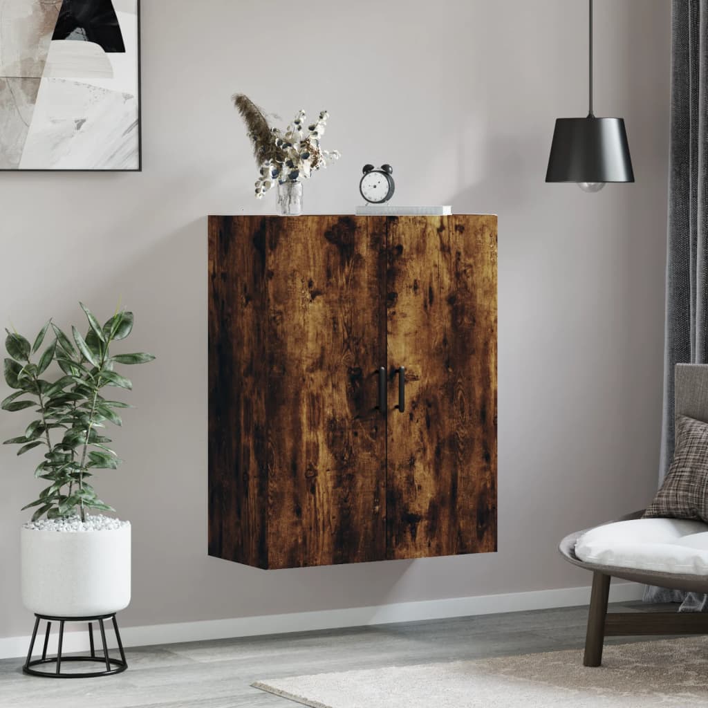 Bovenkast 69,5x34x90 cm gerookt eikenkleurig is nu te koop bij PeponiXL, paradijselijk wonen!