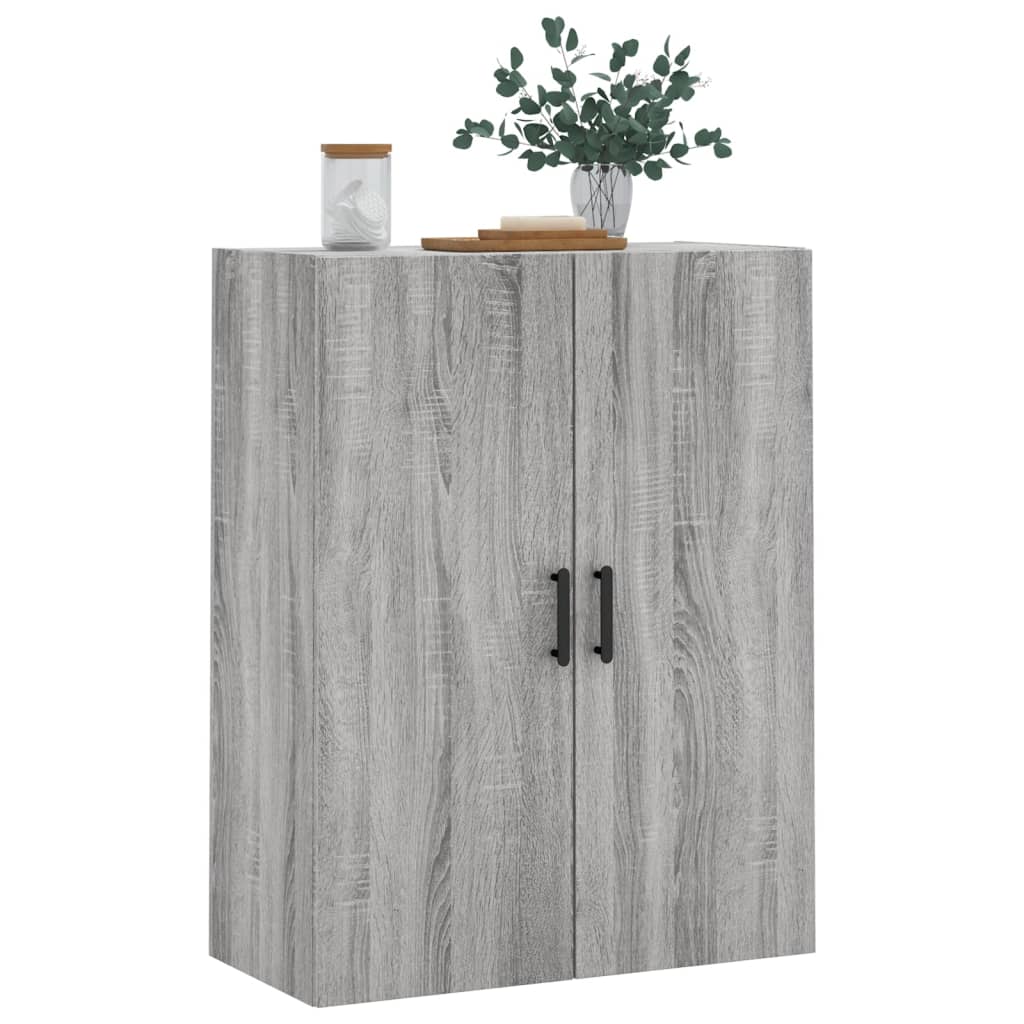 Bovenkast 69,5x34x90 cm grijs sonoma eikenkleurig is nu te koop bij PeponiXL, paradijselijk wonen!