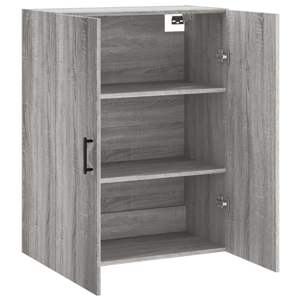 Bovenkast 69,5x34x90 cm grijs sonoma eikenkleurig is nu te koop bij PeponiXL, paradijselijk wonen!