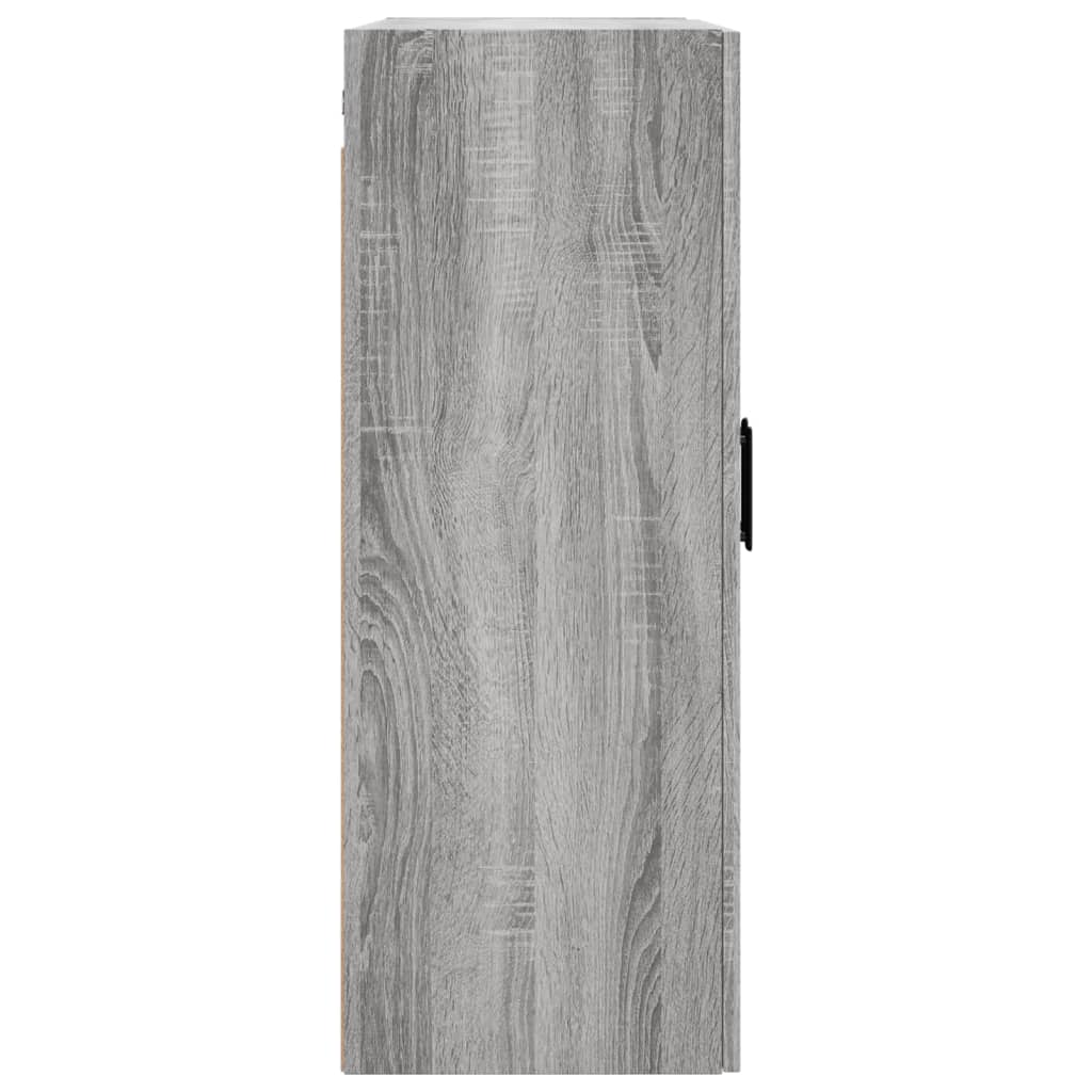 Bovenkast 69,5x34x90 cm grijs sonoma eikenkleurig is nu te koop bij PeponiXL, paradijselijk wonen!