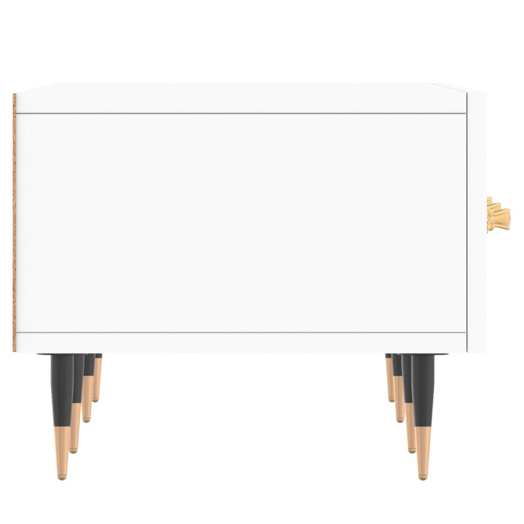 Tv-meubel 150x36x30 cm bewerkt hout wit is nu te koop bij PeponiXL, paradijselijk wonen!
