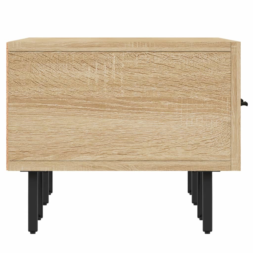 Tv-meubel 150x36x30 cm bewerkt hout sonoma eikenkleurig is nu te koop bij PeponiXL, paradijselijk wonen!