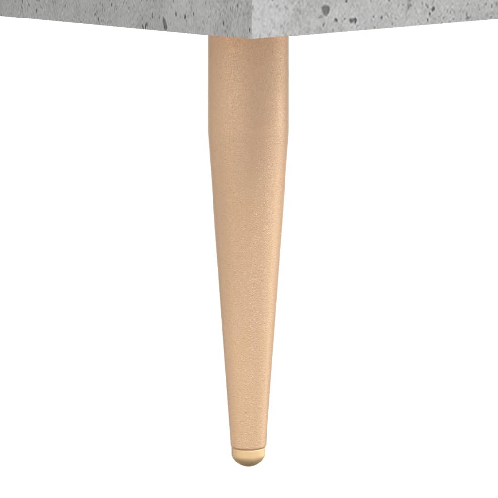 Bureau 140x50x75 cm bewerkt hout betongrijs is nu te koop bij PeponiXL, paradijselijk wonen!