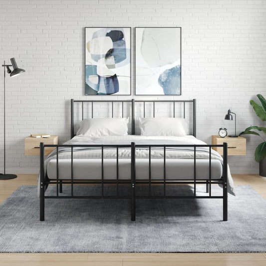 Nachtkastjes 2 st wandgemonteerd 35x35x20 cm sonoma eikenkleur is nu te koop bij PeponiXL, paradijselijk wonen!