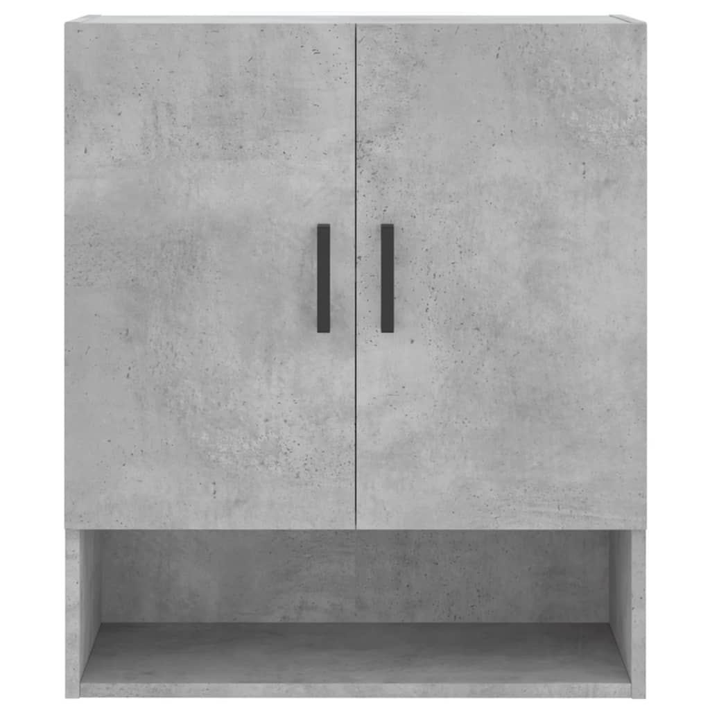 Wandkast 60x31x70 cm bewerkt hout betongrijs is nu te koop bij PeponiXL, paradijselijk wonen!