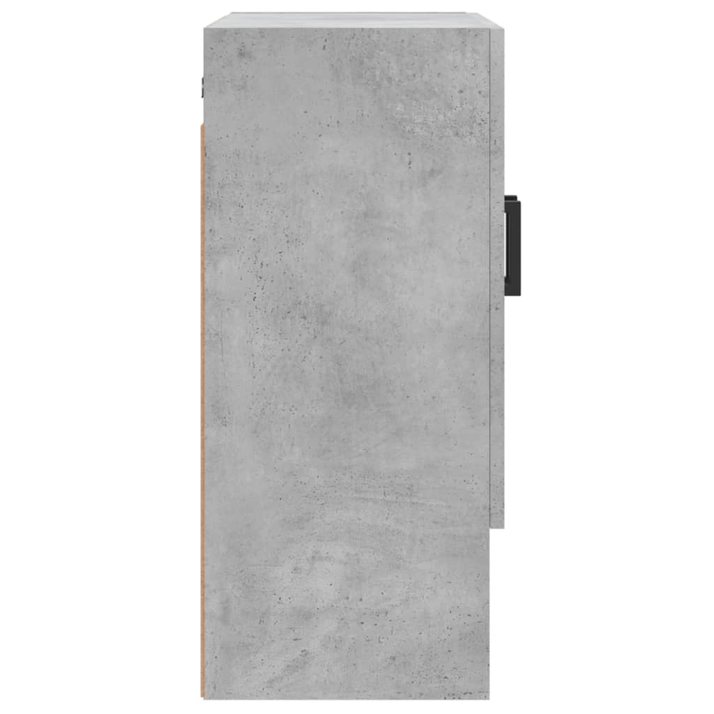 Wandkast 60x31x70 cm bewerkt hout betongrijs is nu te koop bij PeponiXL, paradijselijk wonen!