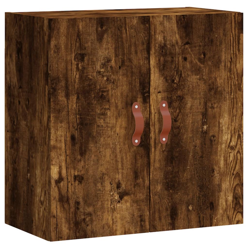 Wandkast 60x31x60 cm bewerkt hout gerookt eikenkleurig is nu te koop bij PeponiXL, paradijselijk wonen!