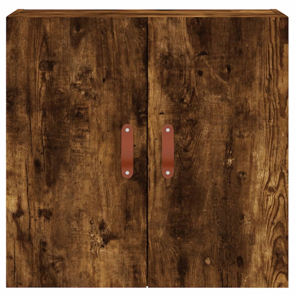 Wandkast 60x31x60 cm bewerkt hout gerookt eikenkleurig is nu te koop bij PeponiXL, paradijselijk wonen!