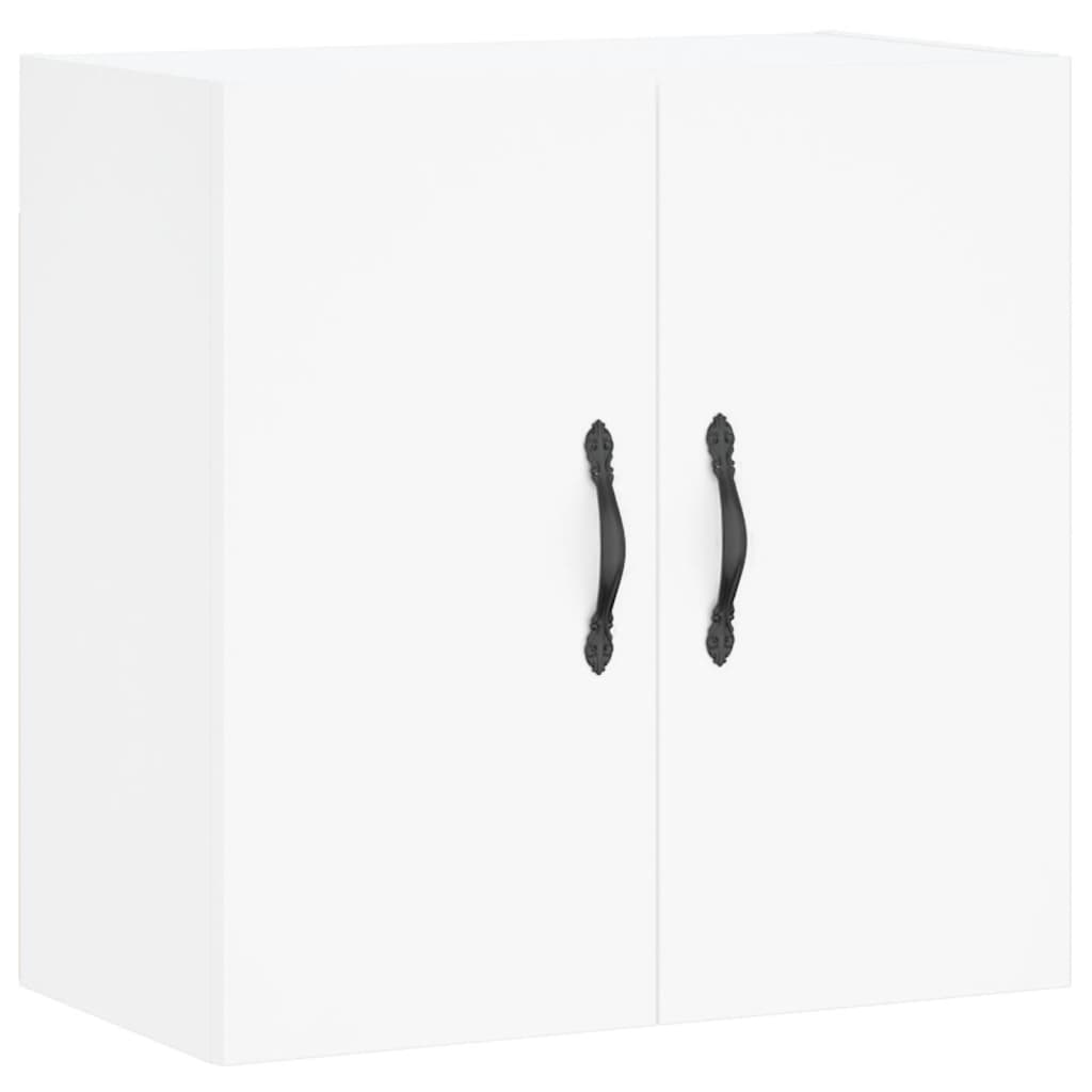 Wandkast 60x31x60 cm bewerkt hout wit is nu te koop bij PeponiXL, paradijselijk wonen!