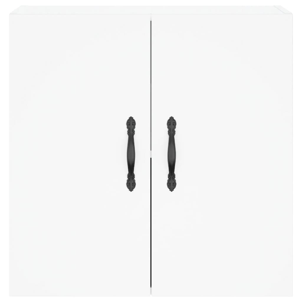 Wandkast 60x31x60 cm bewerkt hout wit is nu te koop bij PeponiXL, paradijselijk wonen!