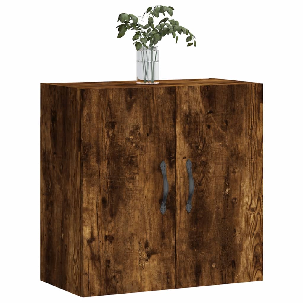 Wandkast 60x31x60 cm bewerkt hout gerookt eikenkleurig is nu te koop bij PeponiXL, paradijselijk wonen!