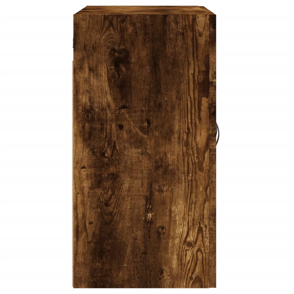Wandkast 60x31x60 cm bewerkt hout gerookt eikenkleurig is nu te koop bij PeponiXL, paradijselijk wonen!