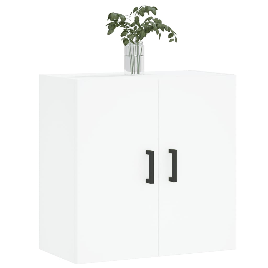 Wandkast 60x31x60 cm bewerkt hout wit is nu te koop bij PeponiXL, paradijselijk wonen!