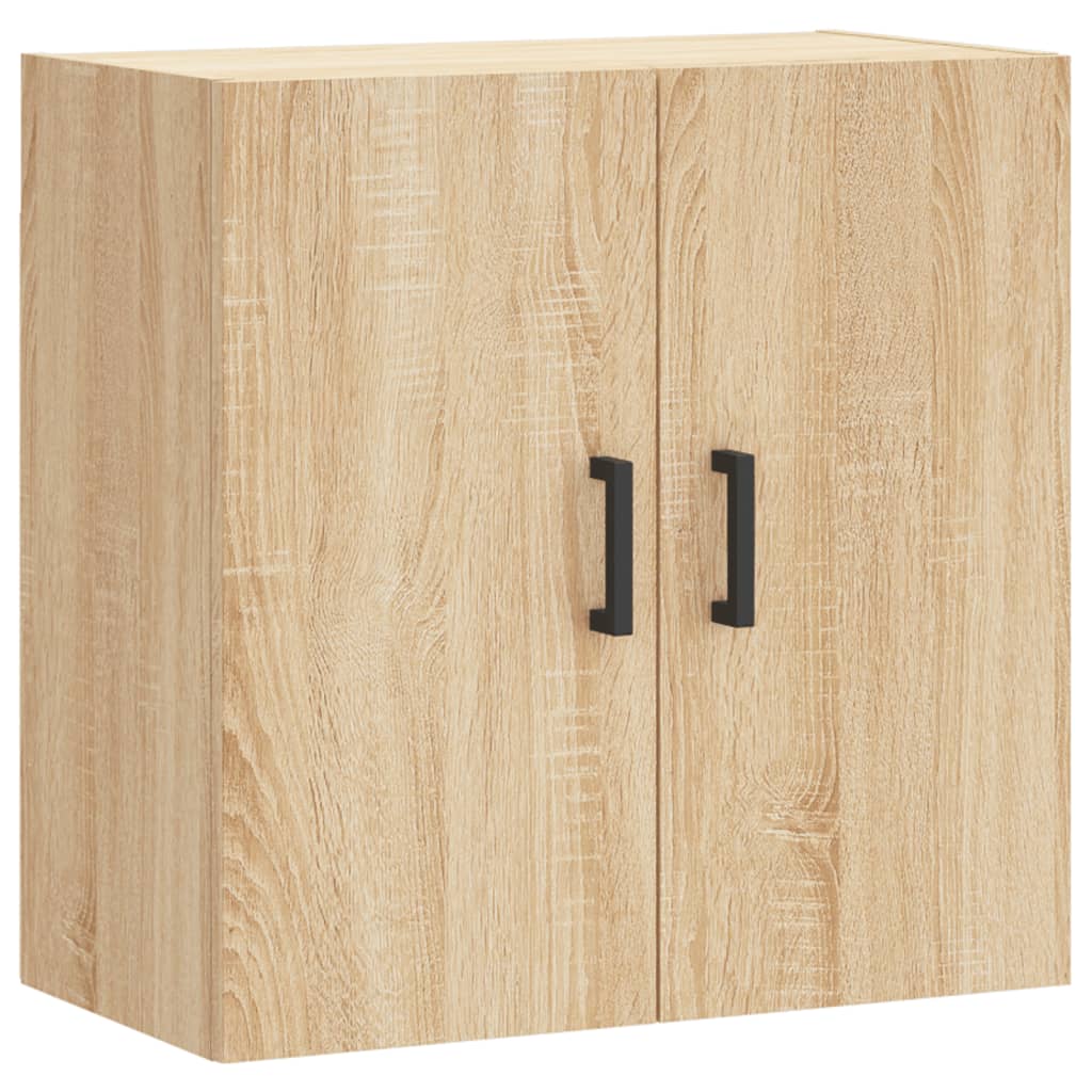 Wandkast 60x31x60 cm bewerkt hout sonoma eikenkleurig is nu te koop bij PeponiXL, paradijselijk wonen!