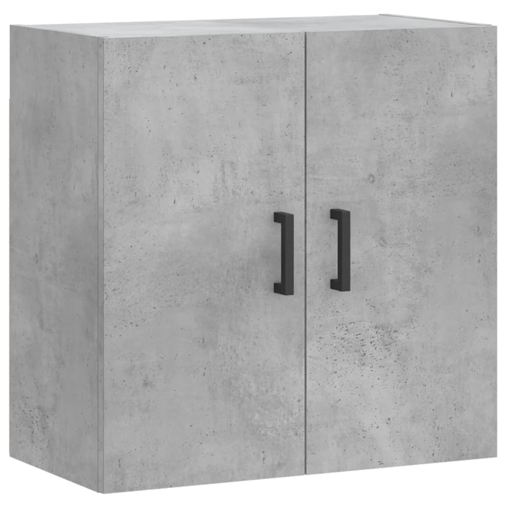 Wandkast 60x31x60 cm bewerkt hout betongrijs is nu te koop bij PeponiXL, paradijselijk wonen!