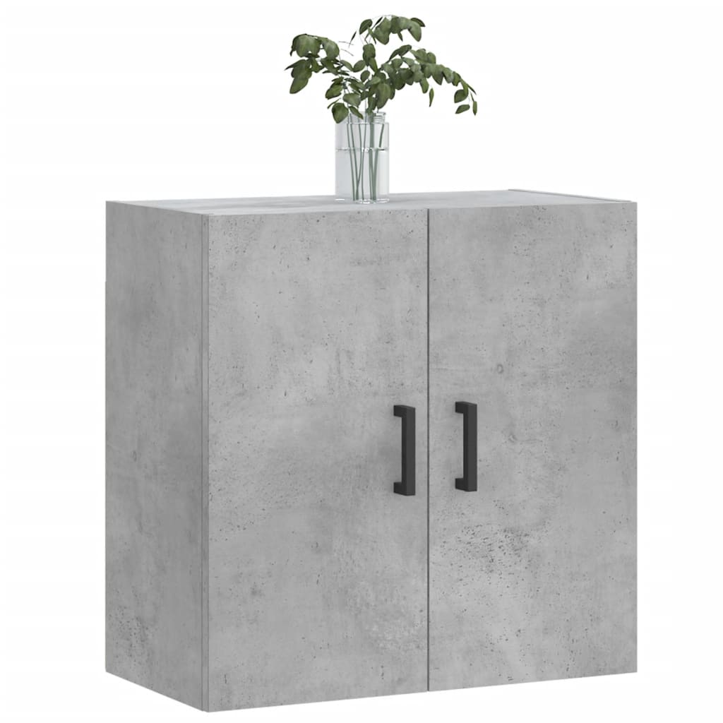 Wandkast 60x31x60 cm bewerkt hout betongrijs is nu te koop bij PeponiXL, paradijselijk wonen!