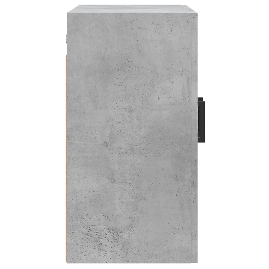Wandkast 60x31x60 cm bewerkt hout betongrijs is nu te koop bij PeponiXL, paradijselijk wonen!