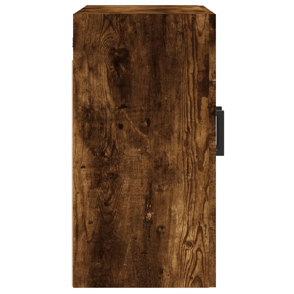 Wandkast 60x31x60 cm bewerkt hout gerookt eikenkleurig is nu te koop bij PeponiXL, paradijselijk wonen!