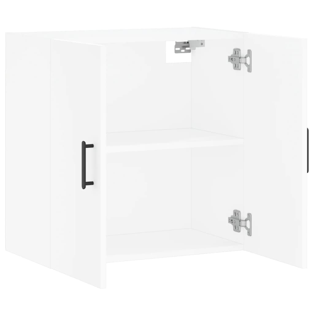 Wandkast 60x31x60 cm bewerkt hout wit is nu te koop bij PeponiXL, paradijselijk wonen!