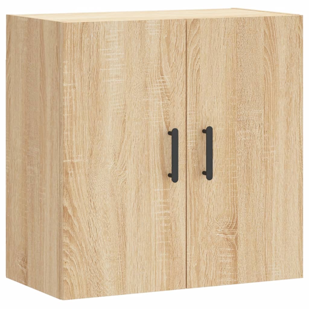Wandkast 60x31x60 cm bewerkt hout sonoma eikenkleurig is nu te koop bij PeponiXL, paradijselijk wonen!