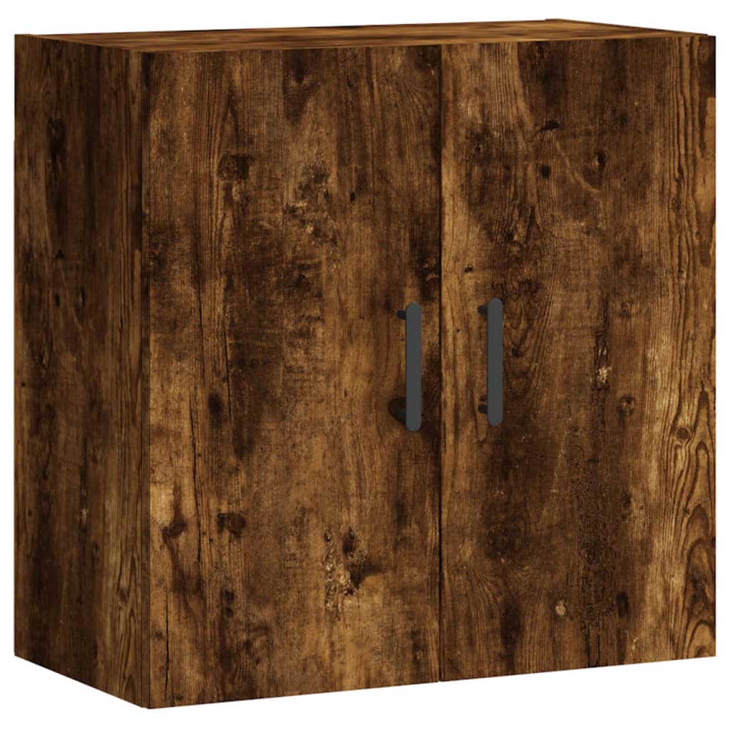Wandkast 60x31x60 cm bewerkt hout gerookt eikenkleurig is nu te koop bij PeponiXL, paradijselijk wonen!
