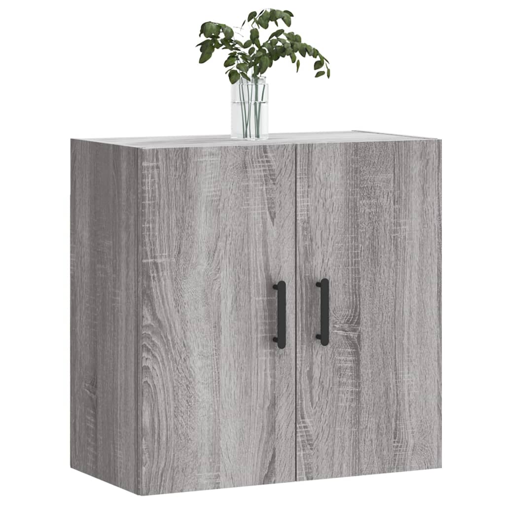 Wandkast 60x31x60 cm bewerkt hout grijs sonoma eikenkleurig is nu te koop bij PeponiXL, paradijselijk wonen!